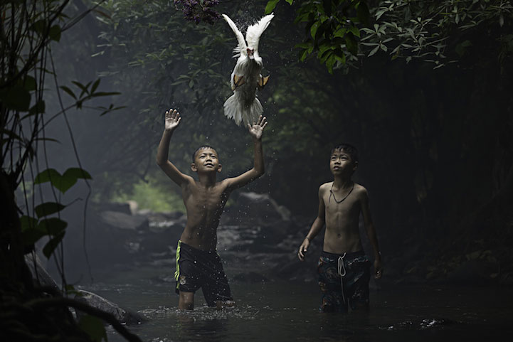 Catching a Duck by Sarah Wouters