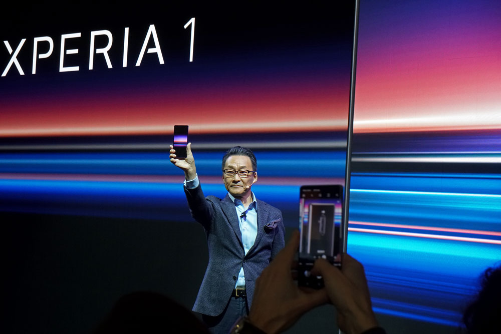 Kitsuya Mishida presenta Sony Xperia 1