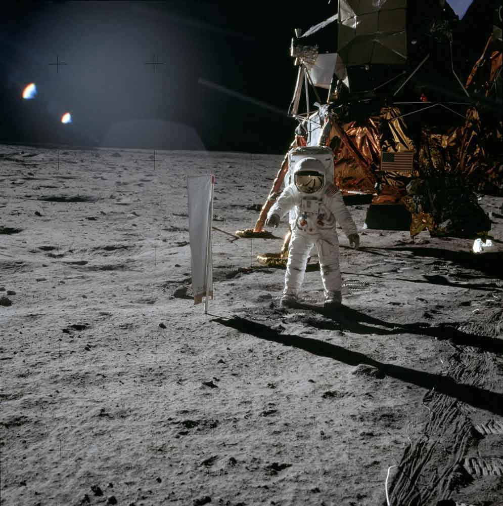 ASTRONAUT BUZZ ALDRIN APOLLO 11 MISSION © NASA