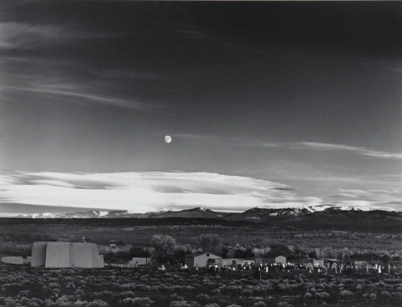 ansel-adams-moonrise-hernandez-new-mexico