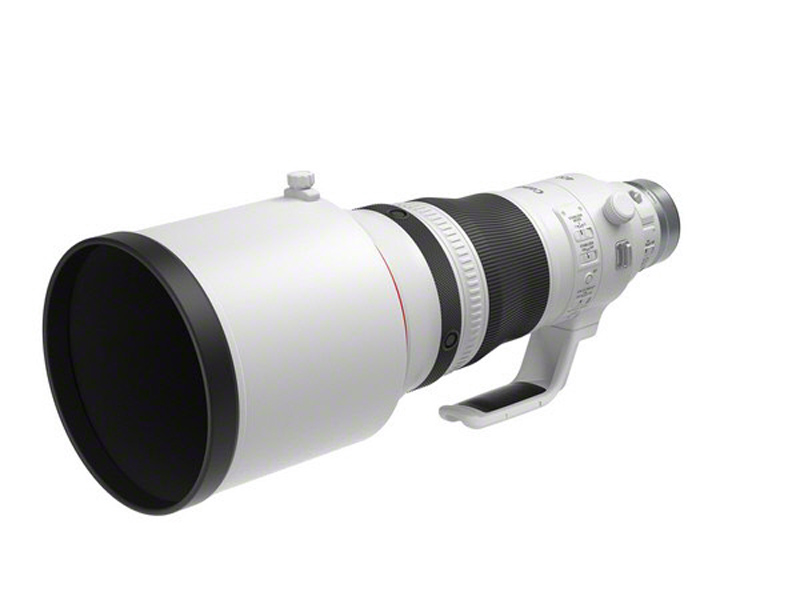 RF-400mm-F2.8L-IS-USM-_Front-Slant_with-hood