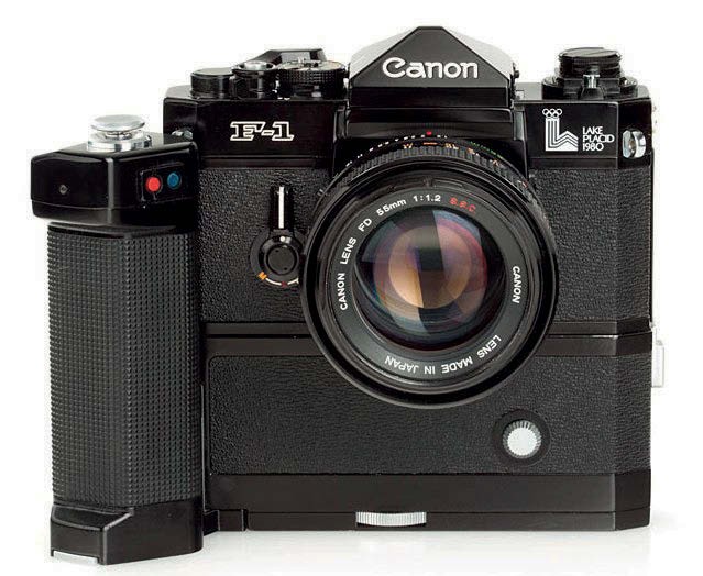 Canon F1 Lake Placid (1980). Motore MF
