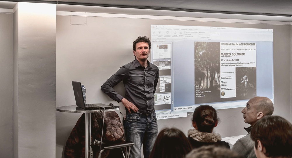 Incontro con il fotografo naturalista Marco Colombo