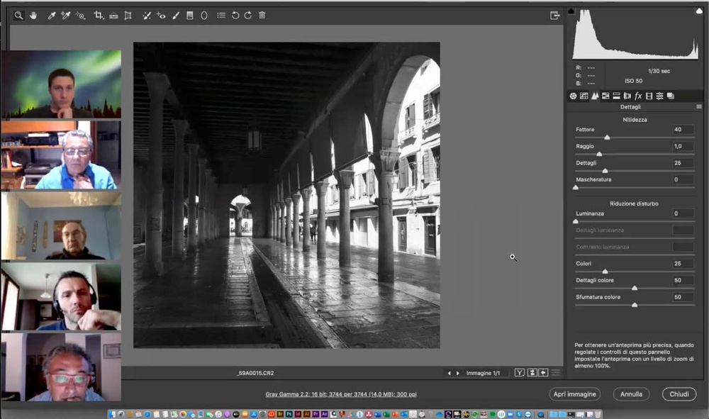 Corso online su Camera Raw.