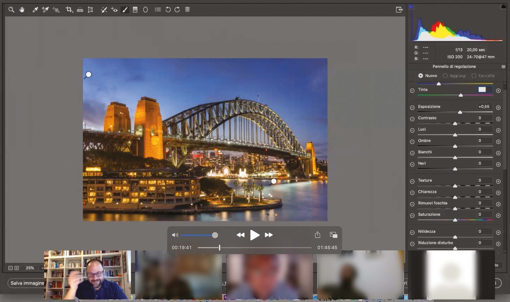 Workshop online Introduzione a Adobe Camera Raw