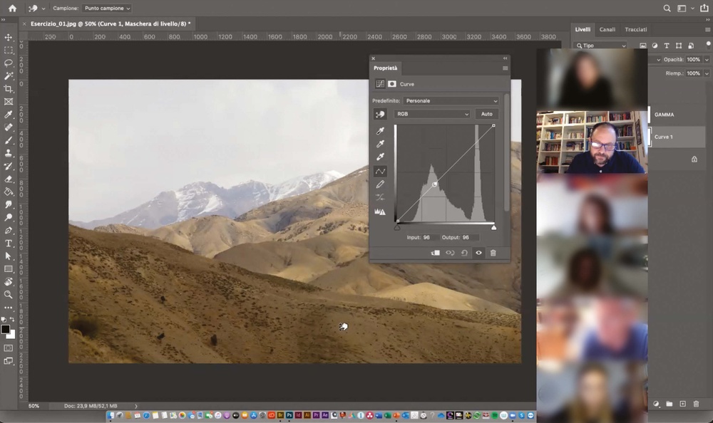 orso online su Adobe Photoshop Livello Base.