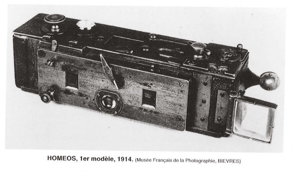 Fotocamera Homéos di Richard - Primo tipo (1914) - Museo di Biévres