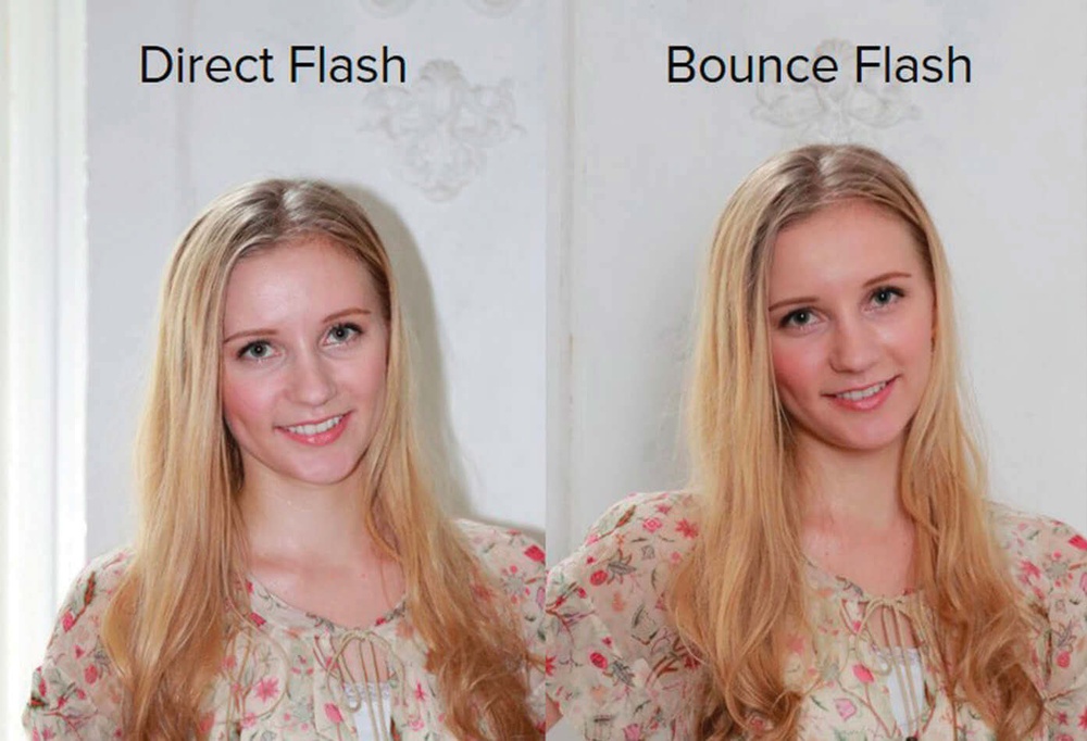 Flash diretto vs Bounce flash