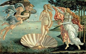 Botticelli: la Nascita di Venere.