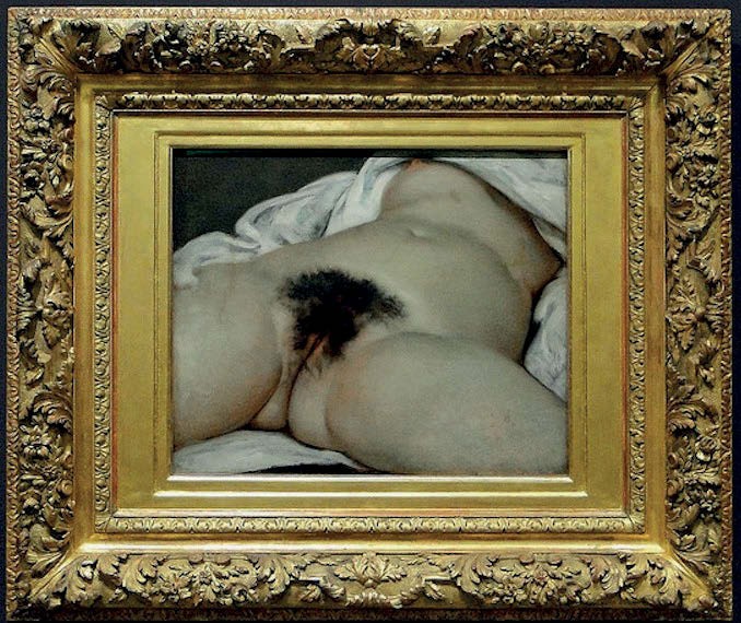 Gustave Courbet: L’Origine du monde.