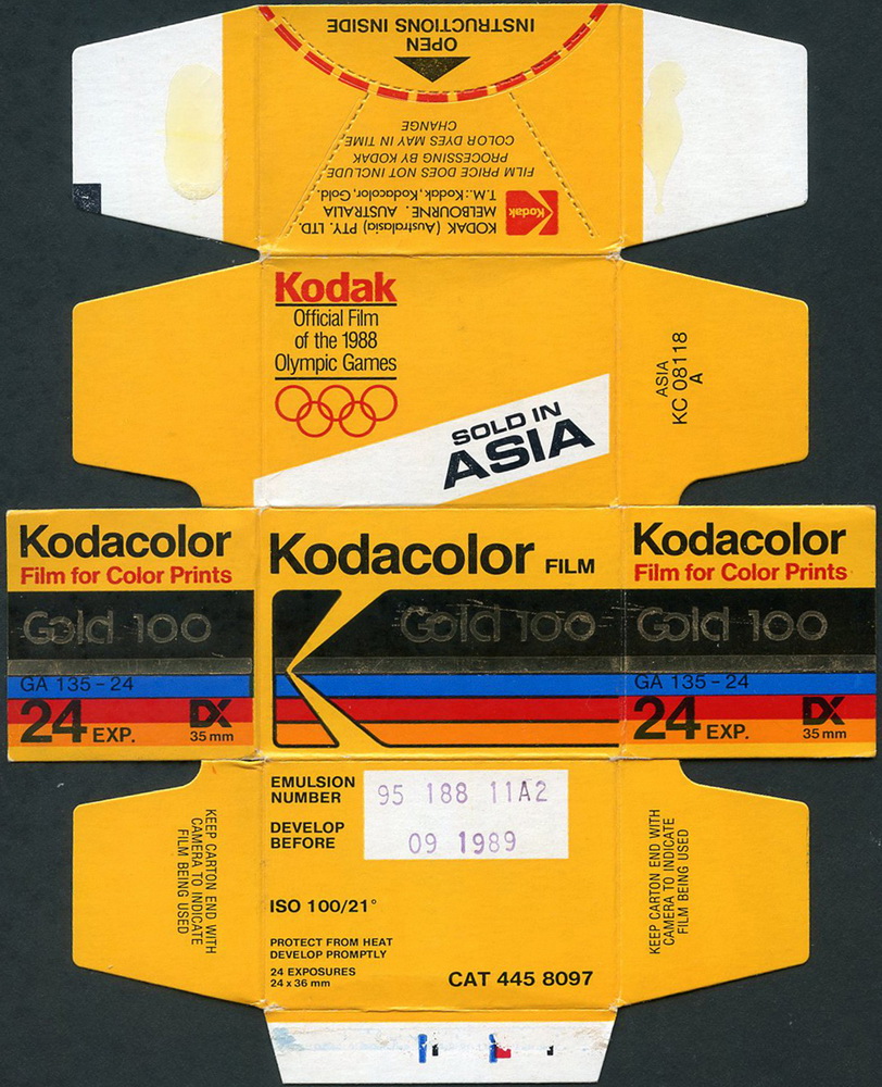 Kodacolor Gold 100 degli anni Novanta