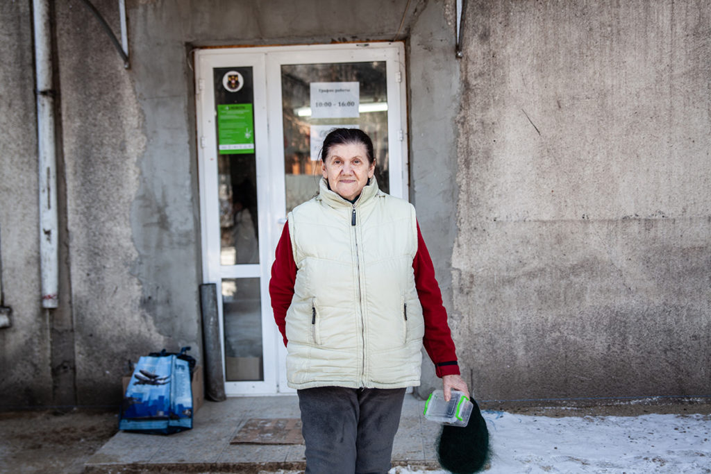 UkrainianRefugee_ACHStaff_Tatiana Bubrova_Distribution Center_Ba