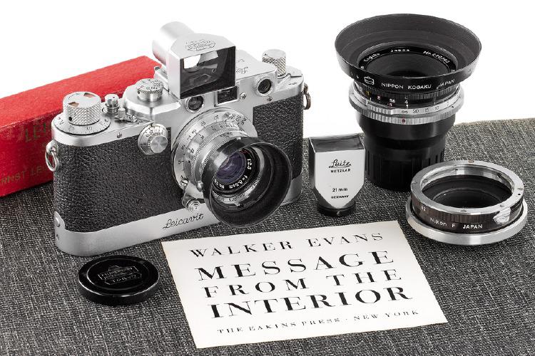 Leica IIIc outfit 'Walker Evans'