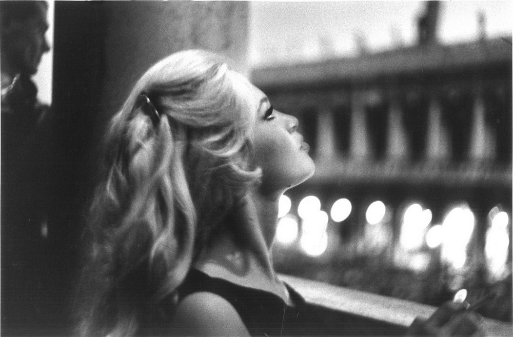 ©Mario De Biasi, Brigitte Bardot, Venezia 1958. Stampa vintage ai sali di argento.