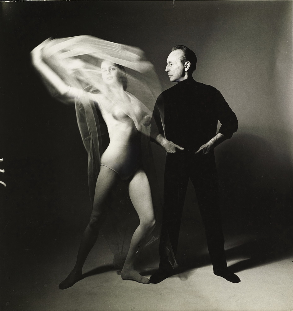 BERT STERN, George Balanchine and Suzanne Farrell