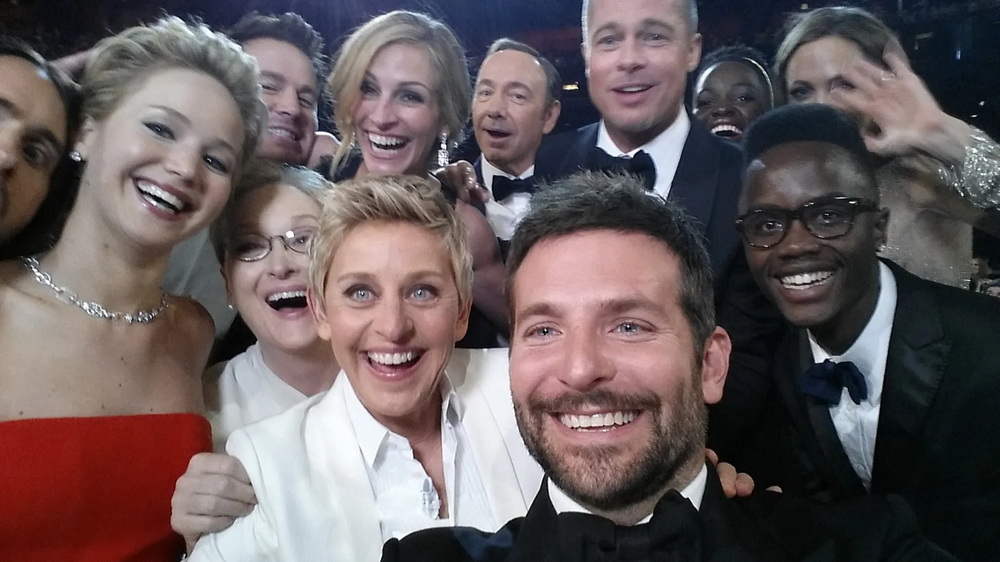 Bradley Cooper e la notte degli oscar nel 2014