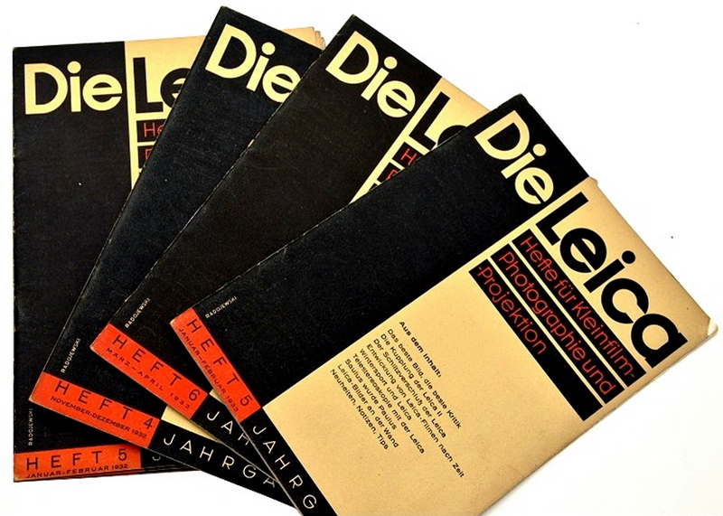 Collezione di riviste Die Leica degli anni 1932-1933