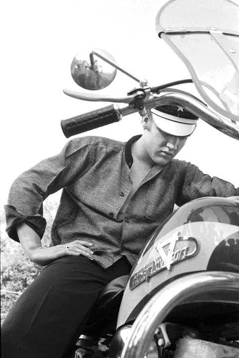 Alfred Werthimer, Elvis on his Harley