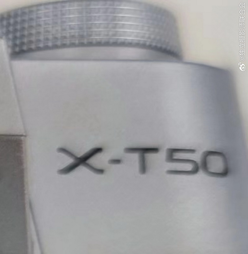 La prima immagine della Fujifilm X-T50 