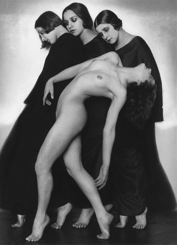 Rudolf Koppitz - Studio di movimento (1925)