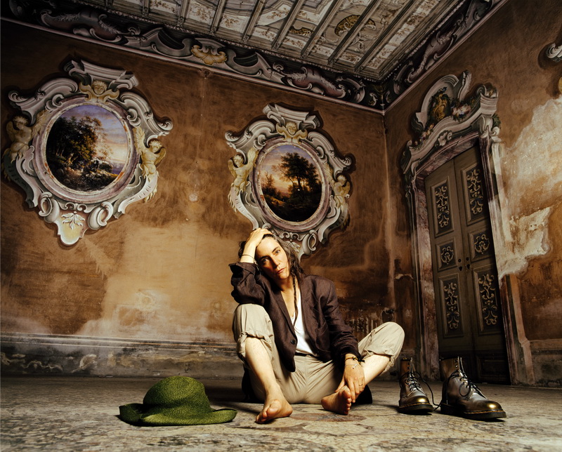 Patti Smith, Villa Arconati. Harari,1996.