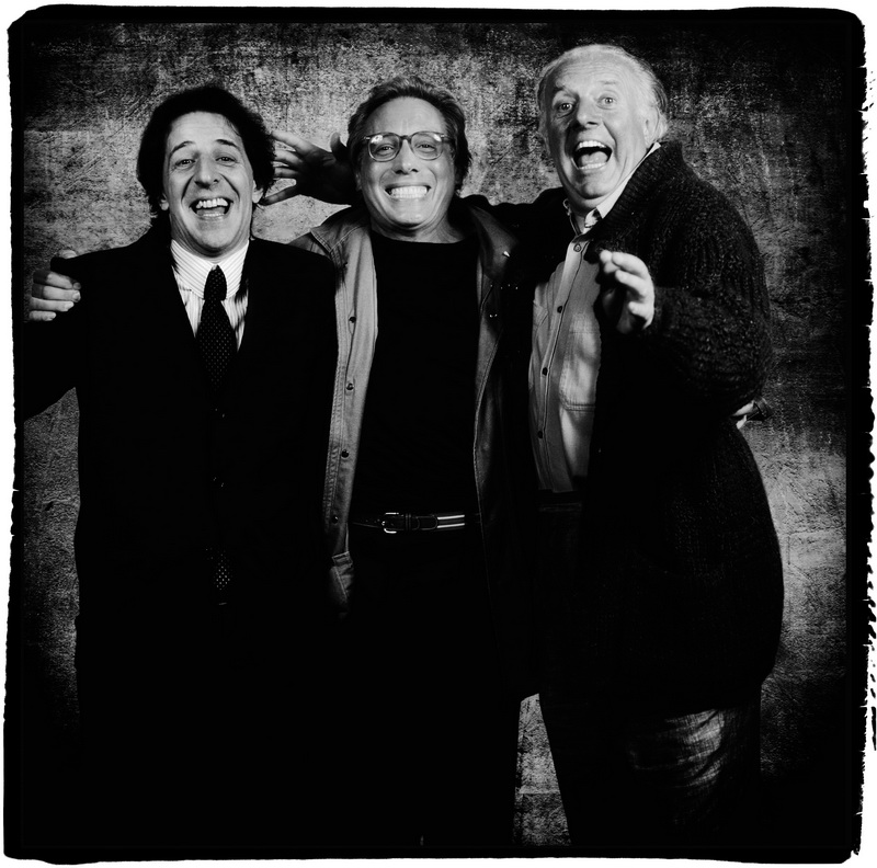 Il ritratto a Gaber, Dario Fo e Jannacci nato nella pausa di un concerto al Castello Sforzesco, un ritratto che avevo sempre desiderato fare. Harari.