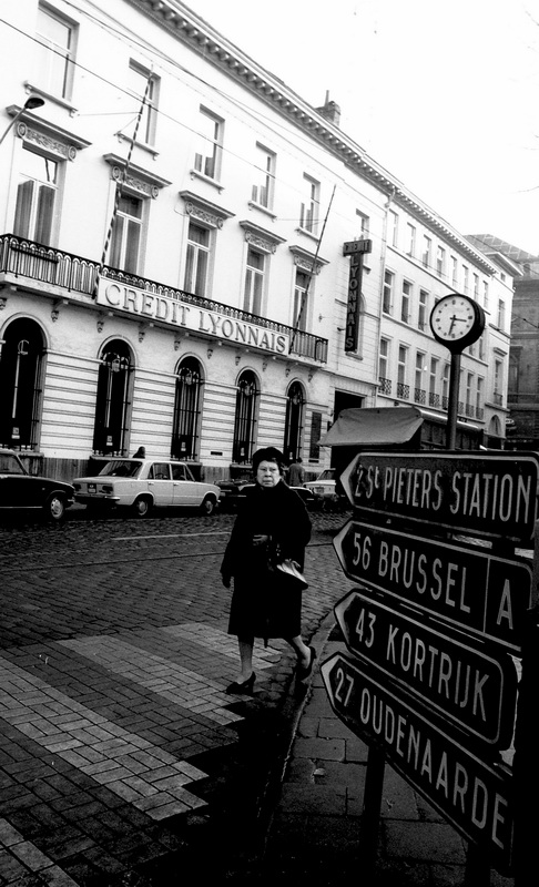 Gand janvier 1970, Gand, 1970 © Atelier Robert Doisneau
