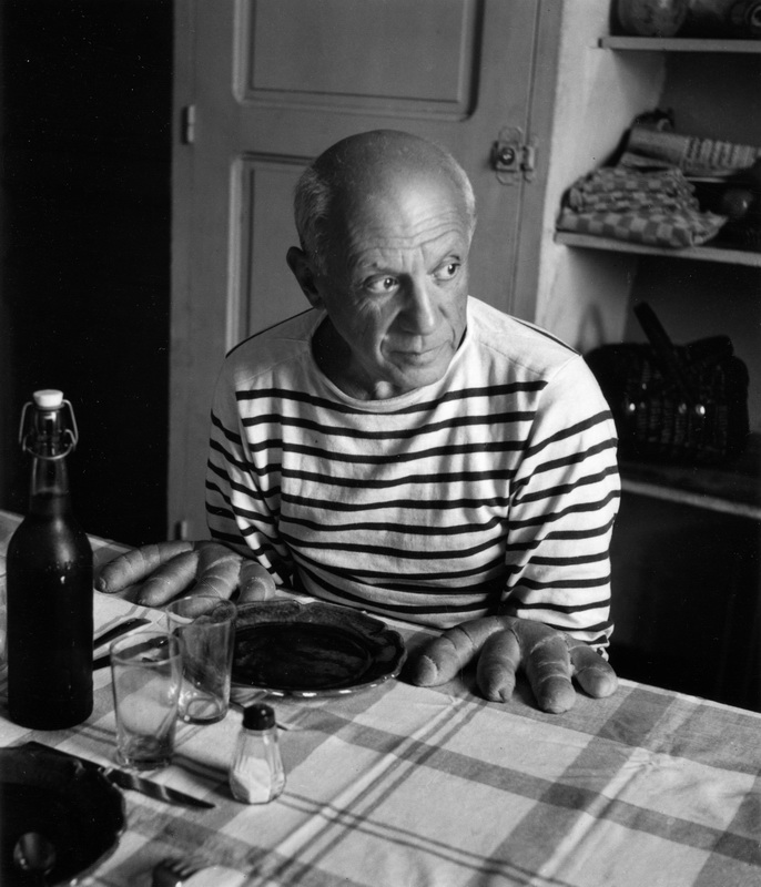 Les pains de Picasso, Vallauris, 1952 © Atelier Robert Doisneau