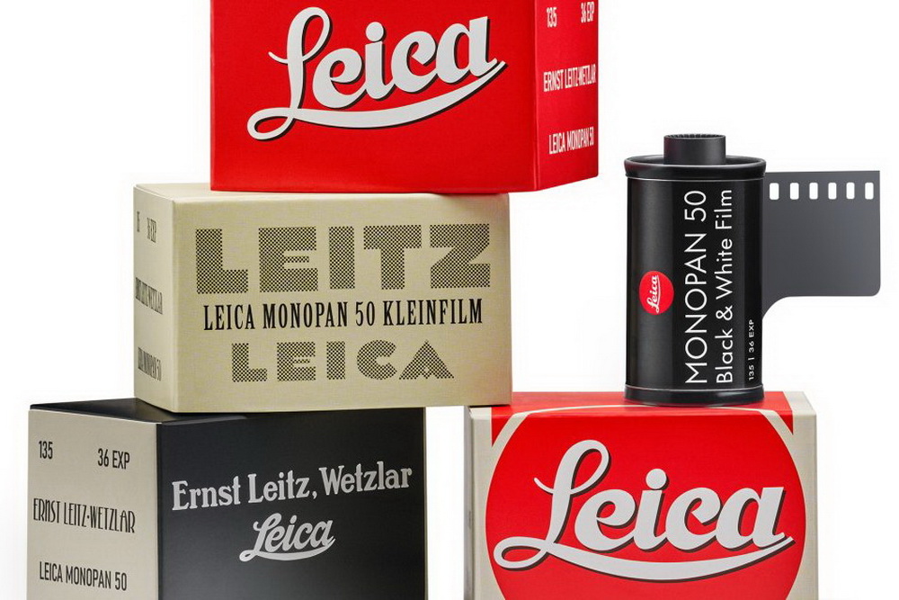 Leica Monopan le varie confezioni