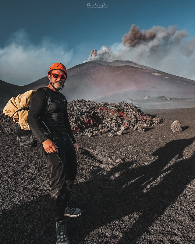 Pio Peri sull'Etna