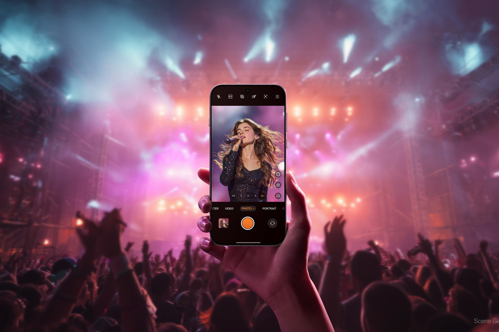 fotopuntoit_Find X9 Pro_Concert Lifestyle Image_Silk White