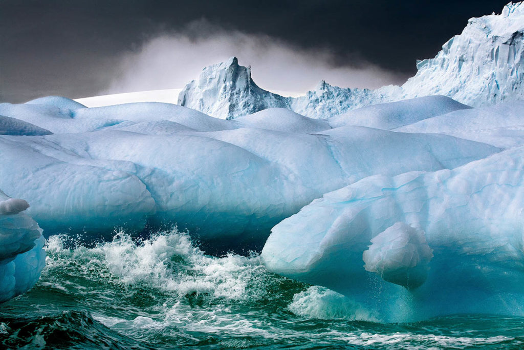 Sebastian Copeland.Stormy Weather I. Antarctica 2006