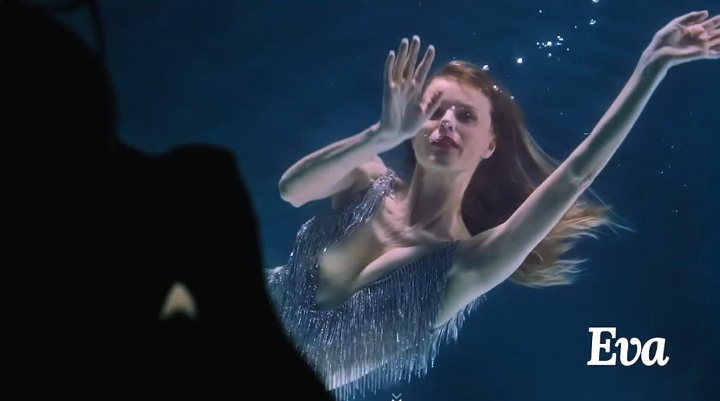 Backstage Eva Herzigová