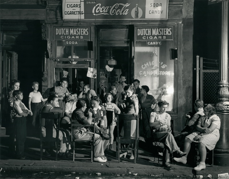 Walter Rosenblum, Chick_s Candy Store at Night, Pitt Street, N.Y.C., 1938_resize