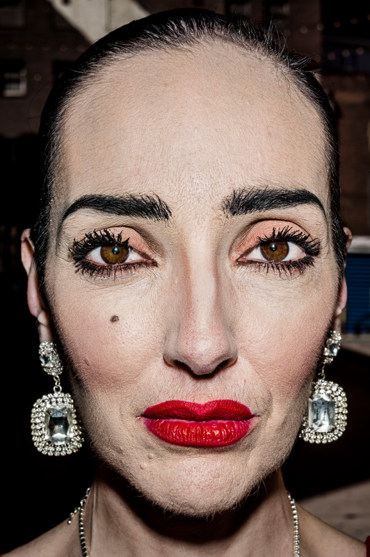 Rachel Whitehawk, Cleveland, Ohio, USA, 2016. © Bruce Gilden/Magnum Photos