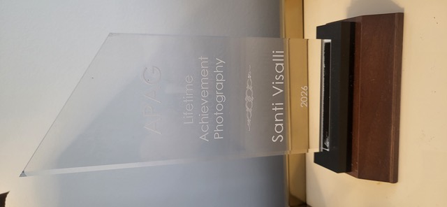 Il premio alla carriera tributato a Santi Visalli