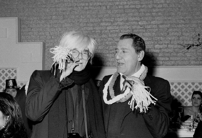 Andy Warhol e Alberto Sordi