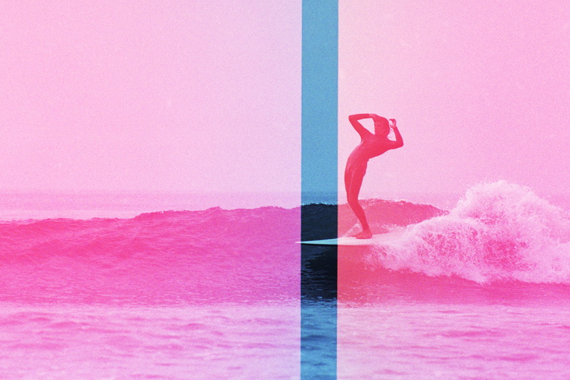Sam Mallows Glides on Pink, Malibu 2020_© Todd Weaver; courtesy of FaheyKlein Gallery, Los Angeles