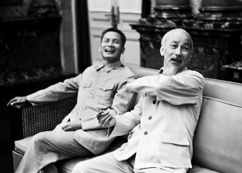 Ho Chi Minh e Phan Van Dong, Hanoi, 1965